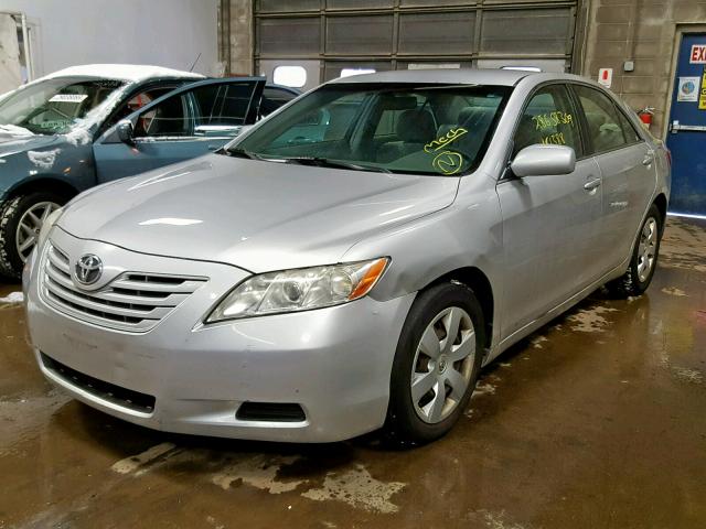 4T4BE46K37R009080 - 2007 TOYOTA CAMRY NEW SILVER photo 2