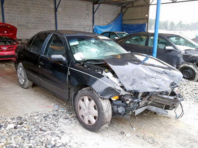 1G1JF52F337175963 - 2003 CHEVROLET CAVALIER L BLACK photo 1