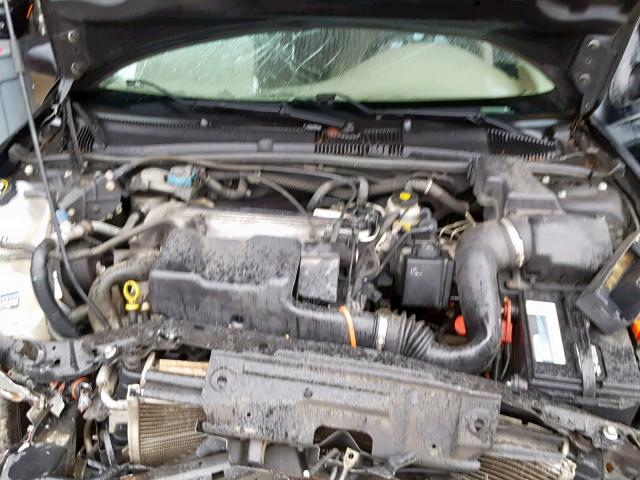 1G1JF52F337175963 - 2003 CHEVROLET CAVALIER L BLACK photo 7