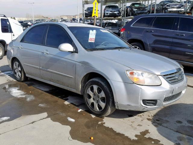 KNAFE121285498477 - 2008 KIA SPECTRA EX SILVER photo 1