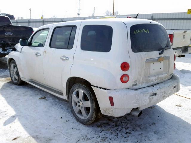 3GNBACFUXBS541075 - 2011 CHEVROLET HHR LT WHITE photo 3