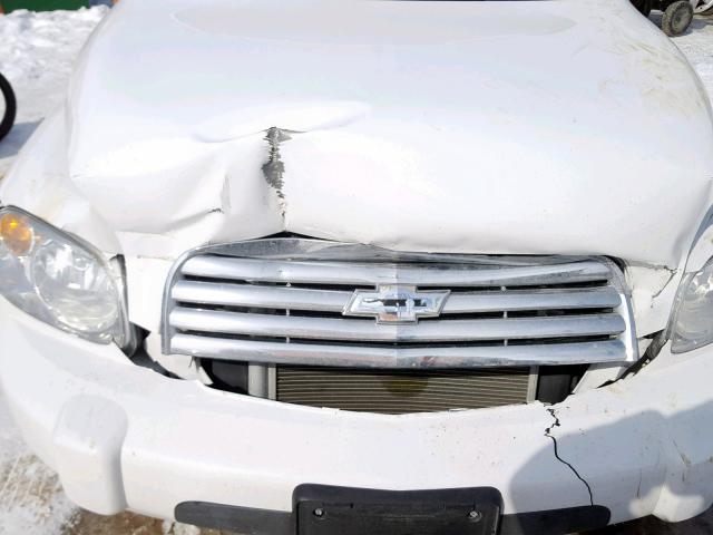 3GNBACFUXBS541075 - 2011 CHEVROLET HHR LT WHITE photo 9