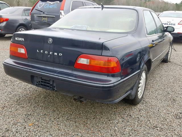 JH4KA7667RC021447 - 1994 ACURA LEGEND L BLACK photo 4