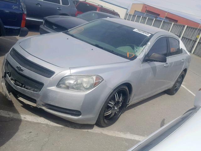 1G1ZA5E19BF169350 - 2011 CHEVROLET MALIBU LS SILVER photo 2