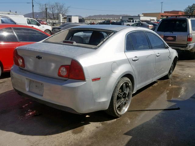 1G1ZA5E19BF169350 - 2011 CHEVROLET MALIBU LS SILVER photo 4