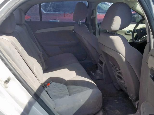 1G1ZA5E19BF169350 - 2011 CHEVROLET MALIBU LS SILVER photo 6