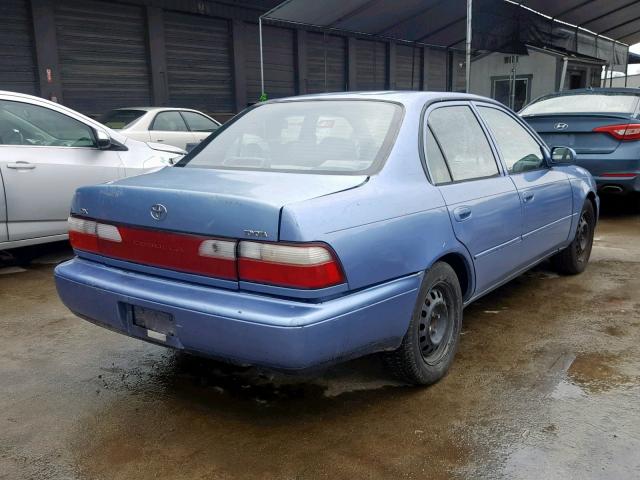 1NXBB02EXTZ417839 - 1996 TOYOTA COROLLA DX BLUE photo 4