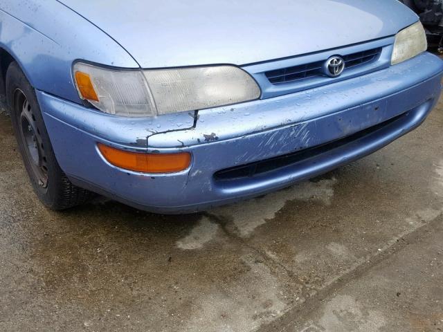 1NXBB02EXTZ417839 - 1996 TOYOTA COROLLA DX BLUE photo 9