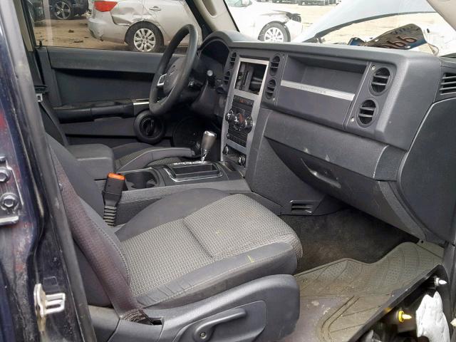 1J8HG48K68C224873 - 2008 JEEP COMMANDER 蓝色 照片 5