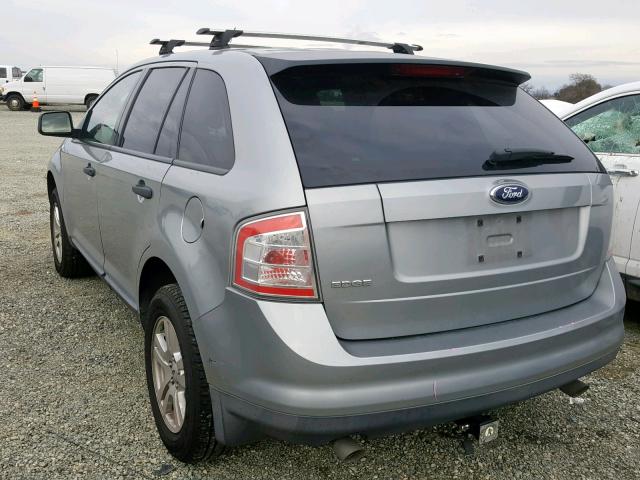 2FMDK36C17BB25060 - 2007 FORD EDGE SE SILVER photo 3