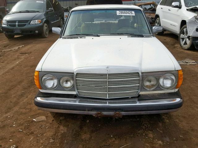 WDB12313012199166 - 1980 MERCEDES-BENZ 300 D WHITE photo 9