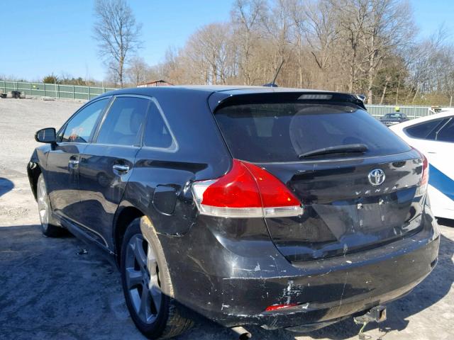 4T3ZK11A39U018001 - 2009 TOYOTA VENZA BLACK photo 3