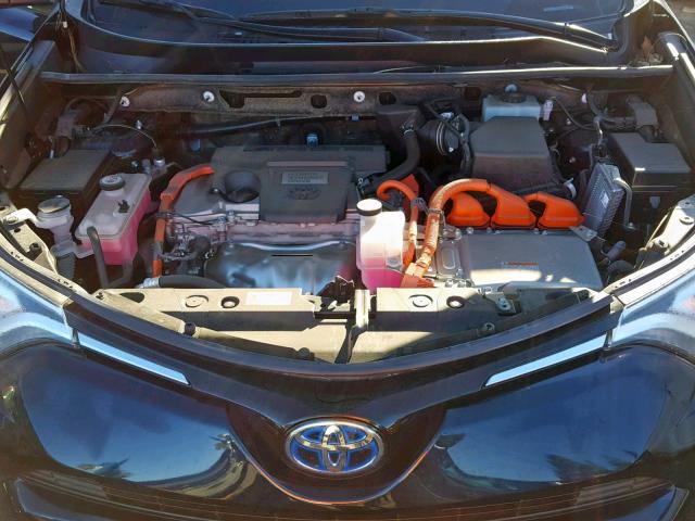 JTMDJREVXHD111893 - 2017 TOYOTA RAV4 HV LI BLUE photo 7