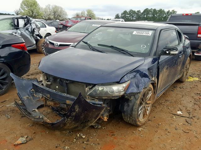 JTKJF5C72C3032209 - 2012 TOYOTA SCION TC ლურჯი ფოტო 2