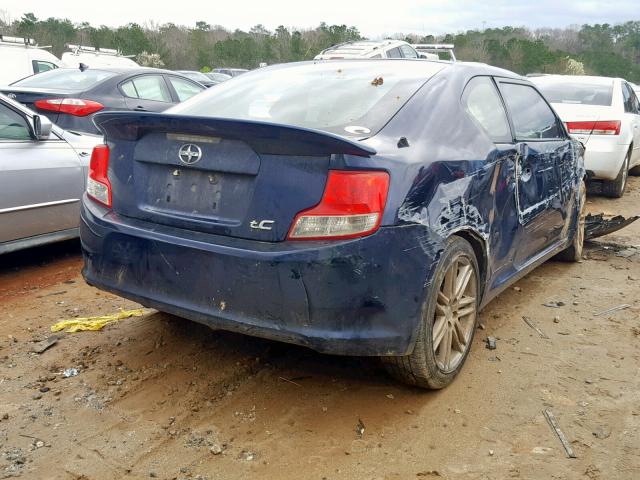 JTKJF5C72C3032209 - 2012 TOYOTA SCION TC ლურჯი ფოტო 4