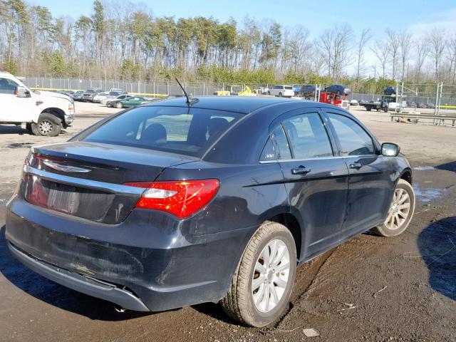 1C3CCBBBXCN131706 - 2012 CHRYSLER 200 TOURIN BLACK photo 4