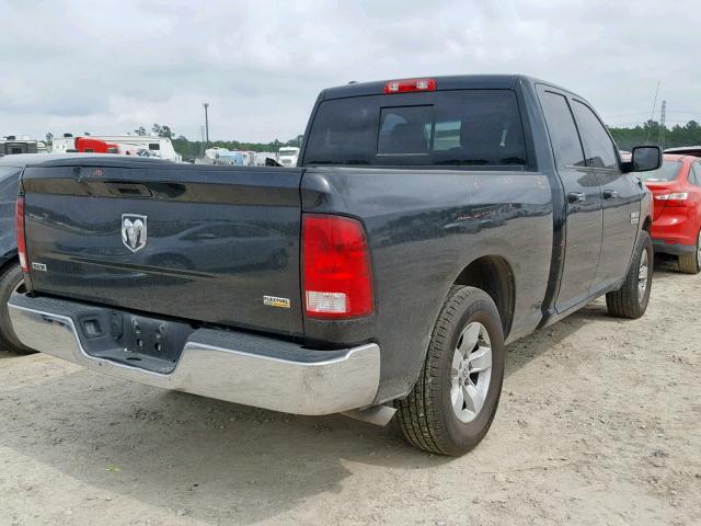 1C6RR6GG7FS628998 - 2015 RAM 1500 SLT BLACK photo 4