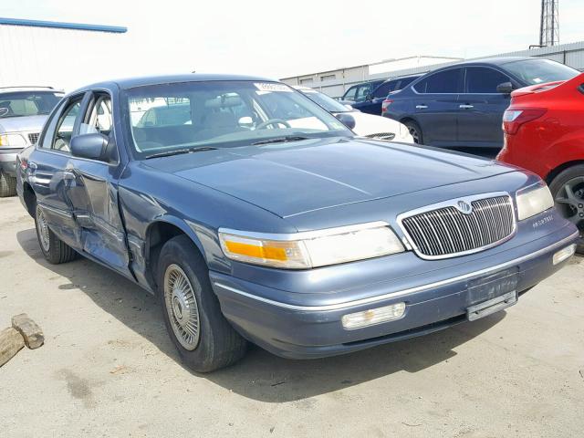 2MELM74W7TX693548 - 1996 MERCURY GRAND MARQ BLUE photo 1