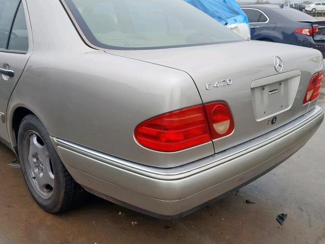 WDBJF72F5VA525455 - 1997 MERCEDES-BENZ E 420 TAN photo 9