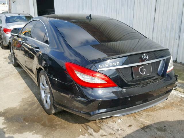 WDDLJ7DB4DA065941 - 2013 MERCEDES-BENZ CLS 550 BLACK photo 3