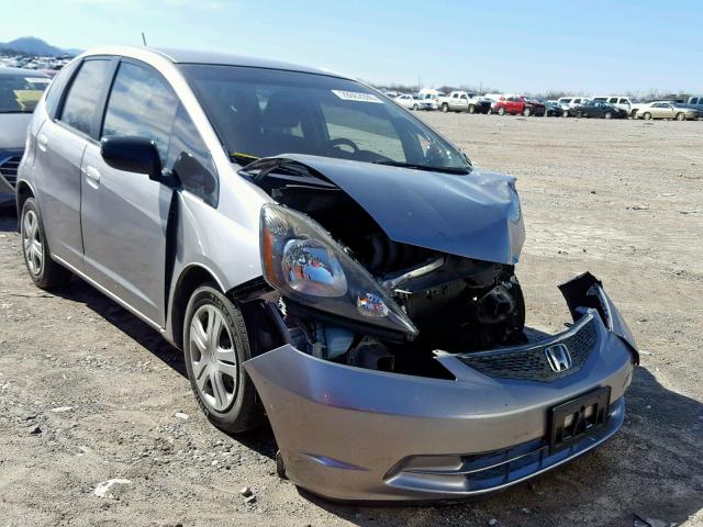 JHMGE8H20AS003781 - 2010 HONDA FIT SILVER photo 1