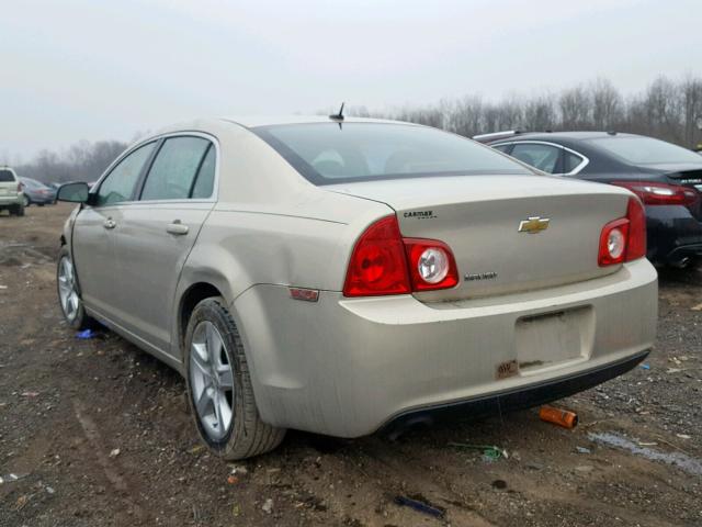 1G1ZB5E16BF349916 - 2011 CHEVROLET MALIBU LS BEIGE photo 3