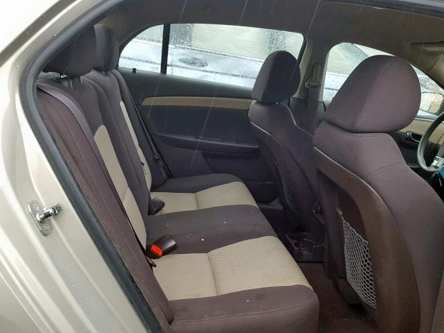 1G1ZB5E16BF349916 - 2011 CHEVROLET MALIBU LS BEIGE photo 6