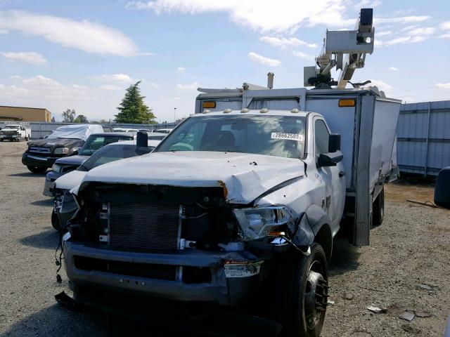 3D6WA7EL8BG553717 - 2011 DODGE RAM 5500 S WHITE photo 2