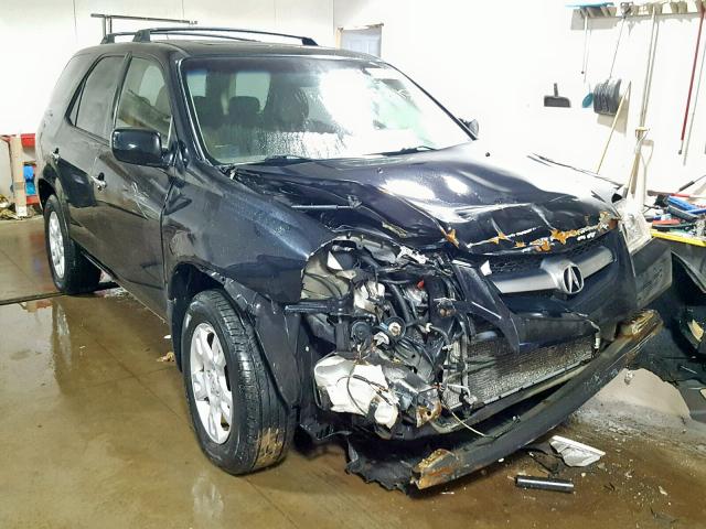 2HNYD18845H534252 - 2005 ACURA MDX TOURIN BLACK photo 1