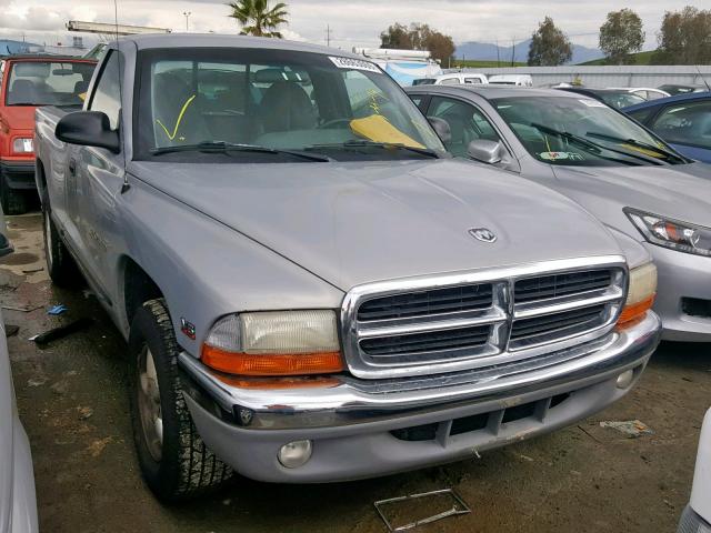 1B7GL26X9WS602494 - 1998 DODGE DAKOTA SILVER photo 1