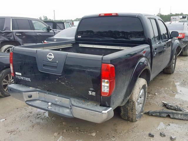 1N6AD07U49C414862 - 2009 NISSAN FRONTIER C BLACK photo 4