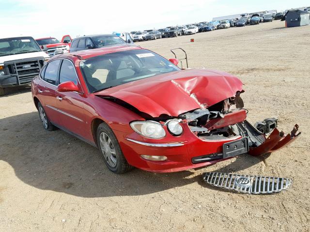 2G4WC582181135827 - 2008 BUICK LACROSSE C RED photo 1