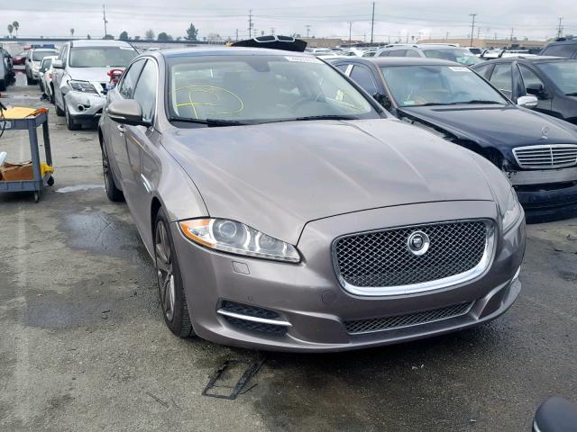 SAJWA2GB5BLV05013 - 2011 JAGUAR XJ SUPERCH GRAY photo 1