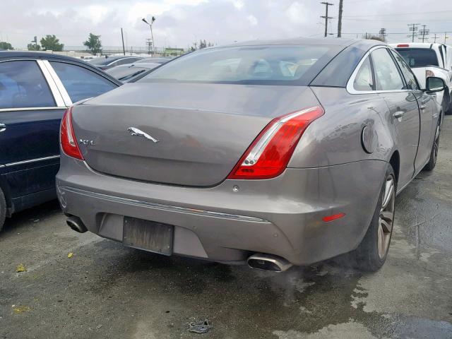 SAJWA2GB5BLV05013 - 2011 JAGUAR XJ SUPERCH GRAY photo 4