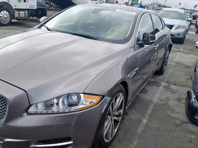 SAJWA2GB5BLV05013 - 2011 JAGUAR XJ SUPERCH GRAY photo 9