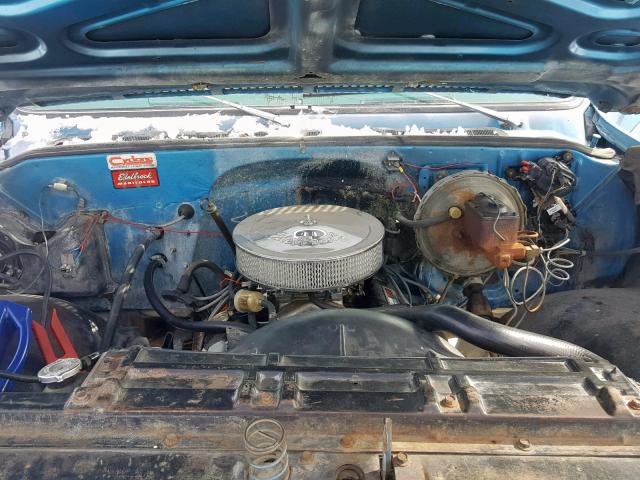 CKR148F483163 - 1978 CHEVROLET PICK UP BLUE photo 7