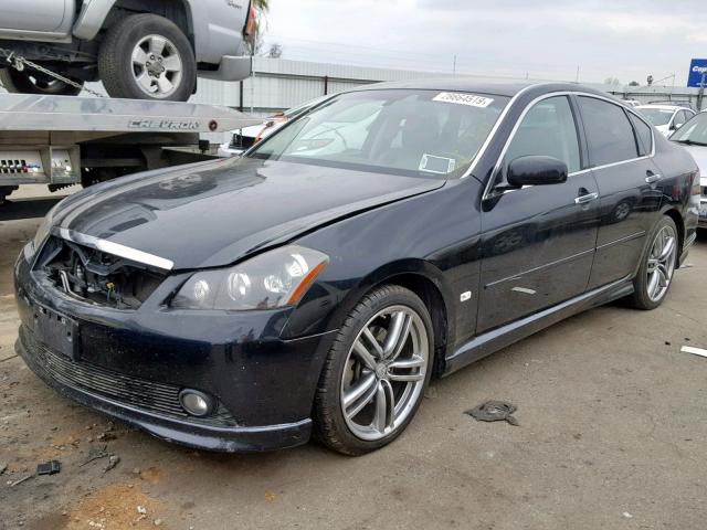 JNKAY01E26M107347 - 2006 INFINITI M35 BASE BLACK photo 2