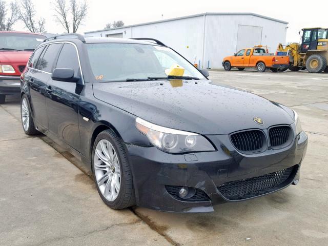WBANN73546CN01856 - 2006 BMW 530 XIT BLACK photo 1