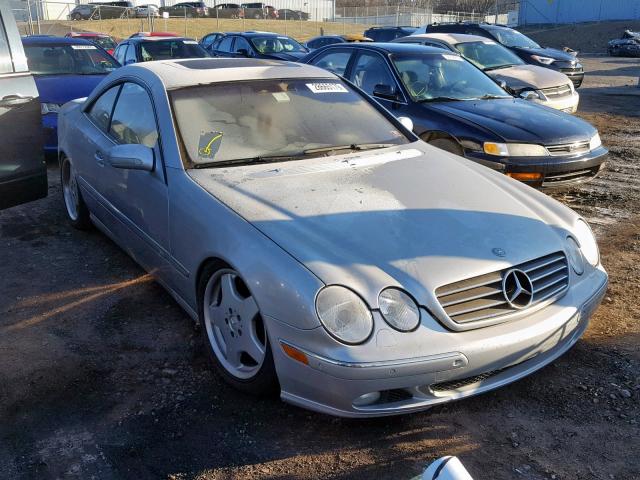 WDBPJ75J9YA002095 - 2000 MERCEDES-BENZ CL 500 SILVER photo 1