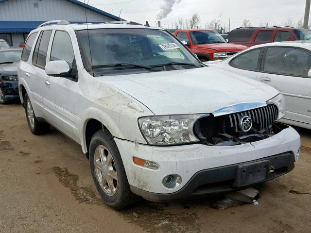 5GADT13S562170557 - 2006 BUICK RAINIER CX WHITE photo 1