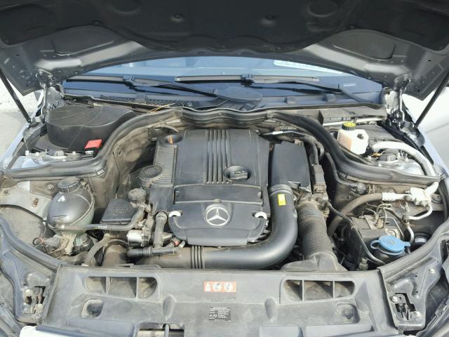 WDDGF4HB8CA724999 - 2012 MERCEDES-BENZ C 250 GRAY photo 7