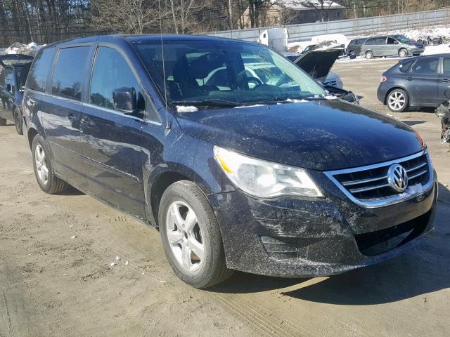 2V4RW3D17AR236524 - 2010 VOLKSWAGEN ROUTAN SE BLACK photo 1