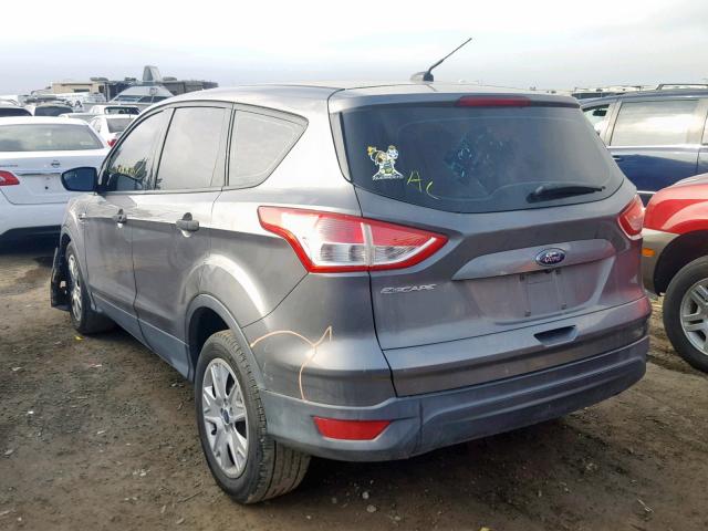 1FMCU0F75EUC22552 - 2014 FORD ESCAPE S GRAY photo 3