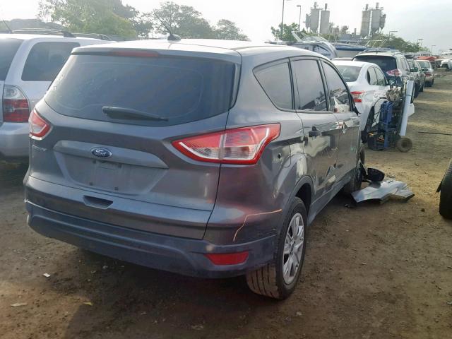 1FMCU0F75EUC22552 - 2014 FORD ESCAPE S GRAY photo 4