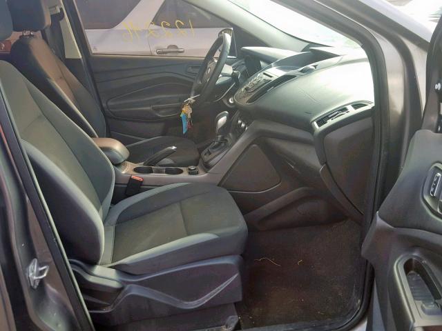 1FMCU0F75EUC22552 - 2014 FORD ESCAPE S GRAY photo 5