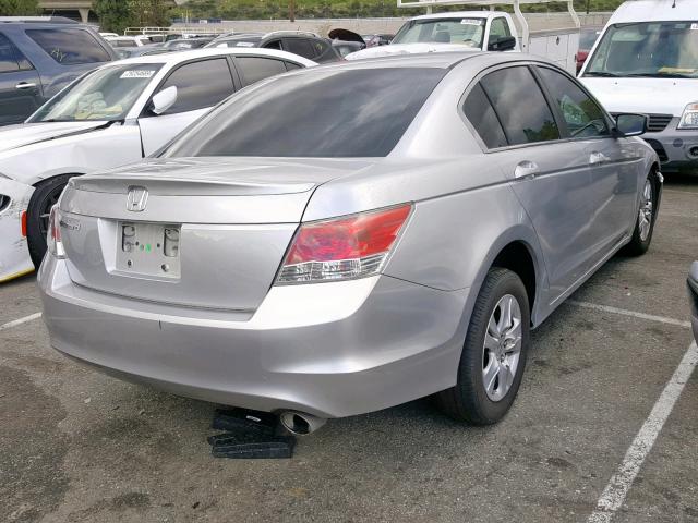 1HGCP26428A009630 - 2008 HONDA ACCORD LXP SILVER photo 4