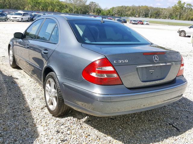 WDBUF56JX6A929210 - 2006 MERCEDES-BENZ E 350 GRAY photo 3