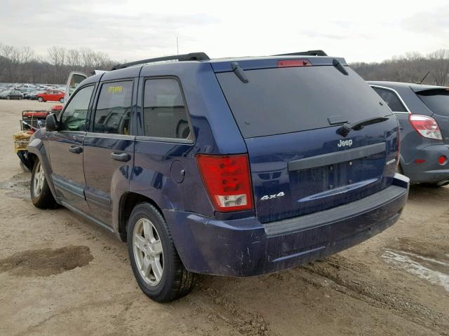 1J4GR48K45C550450 - 2005 JEEP GRAND CHER BLUE photo 3