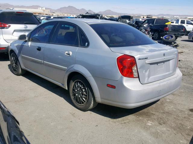 KL5JD52Z44K051051 - 2004 SUZUKI FORENZA SILVER photo 3