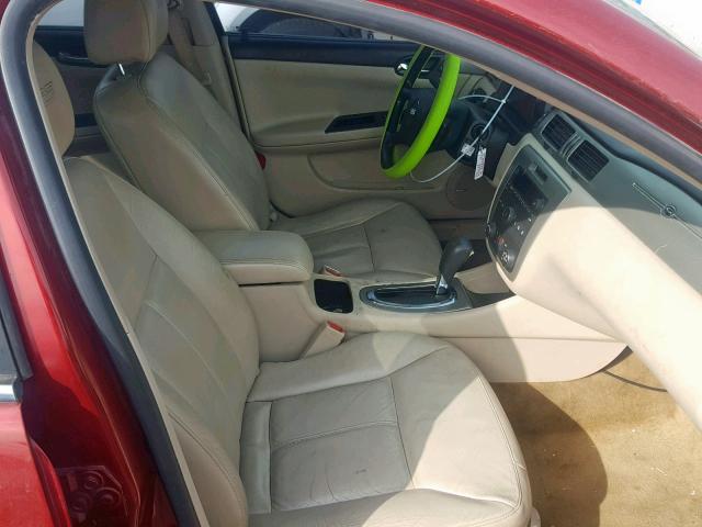 2G1WD58C579270828 - 2007 CHEVROLET IMPALA SUP 勃艮第红 照片 5